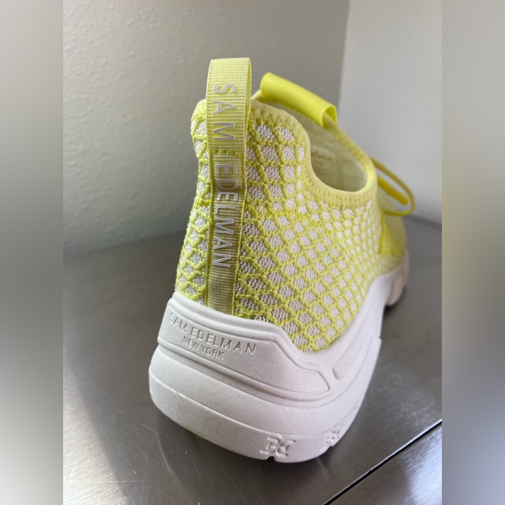 Sam Edelman Women's Bright Yellow Sneakers - Picture 8 of 15
